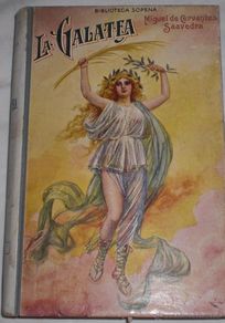 Old books: La galatea.Cervantes. zxy